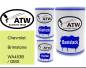 Preview: Chevrolet, Brimstone, WA453B / GMX: 500ml Lackdose + 500ml Klarlack + 250ml Härter - Set, von ATW Autoteile West.